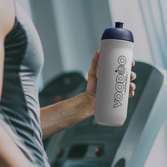 HydroFlex™ 750 ml squeezy sport bottle - Blue / White
