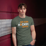 Eat, Sleep, Hockey, Repeat Ball Hockey - Heavy Tee