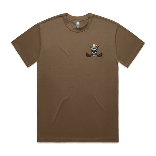 Hockey On The Brain - Heavy Tee