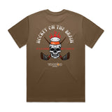 Hockey On The Brain - Heavy Tee