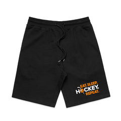 Eat, Sleep, Hockey, Repeat Jog Shorts