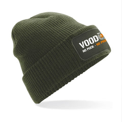 Voodoo No Puck, No Problem Patch Beanie
