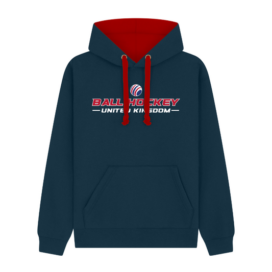 BHUK Contrast Hoodie - printed