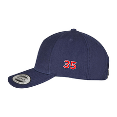Ball Hockey UK Sandwich Peak Baseball Cap - embroidered - colour logo