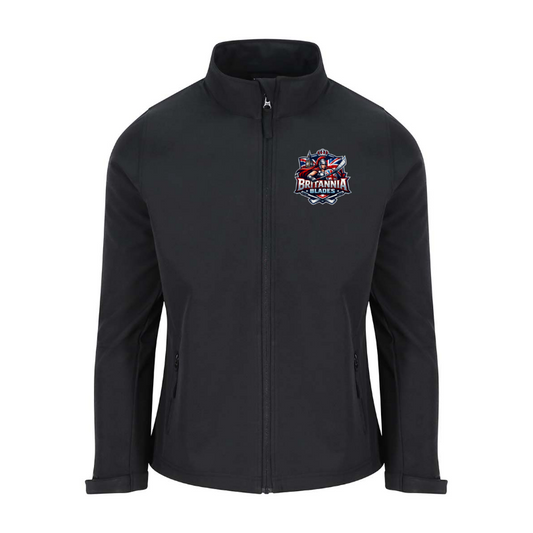 Blades Ladies Softshell Jacket - embroidered