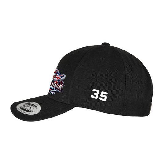 Blades Sandwich Peak Baseball Cap - embroidered