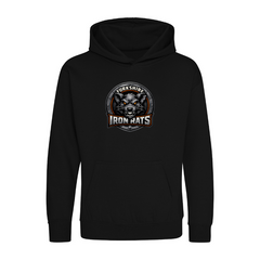 Iron Rats Kids Hoodie Full Logo - printed