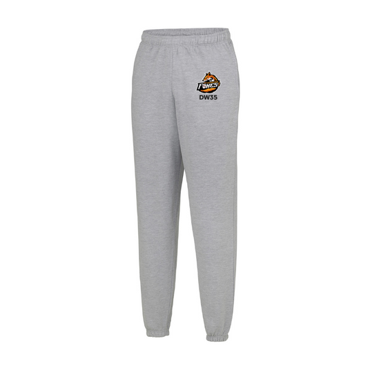 Foxes Cuffed Jog Pants - printed