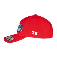 GB Under 16 Women Sandwich Peak Baseball Cap - embroidered - colour logo