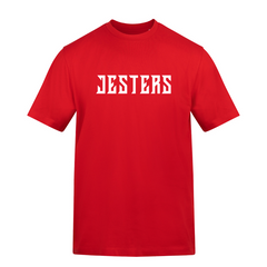 Jesters Unisex T-Shirt - JESTERS Text - printed