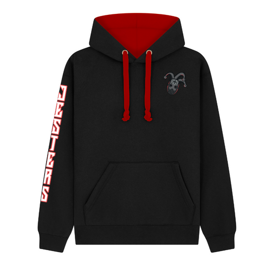 Jesters Contrast Hoodie - JESTERS - printed