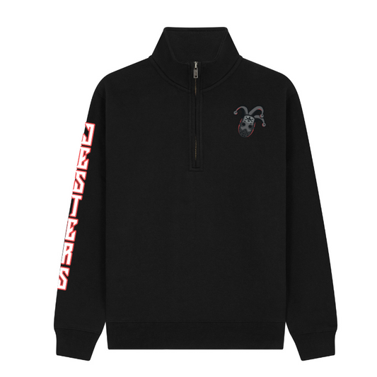 Jesters Quarter Zip Top - printed