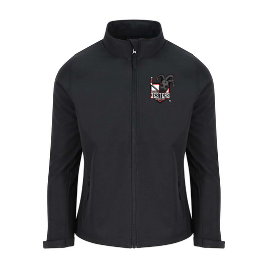 Jesters Ladies Softshell Jacket - embroidered