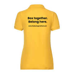 The Boxing Method Ladies Polo Shirt