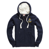 2195 Adult Unisex Midweight 2-Tone Peach Finish Zip Hoodie