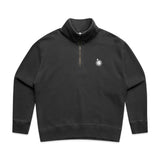 Womens Active Faded Half Zip