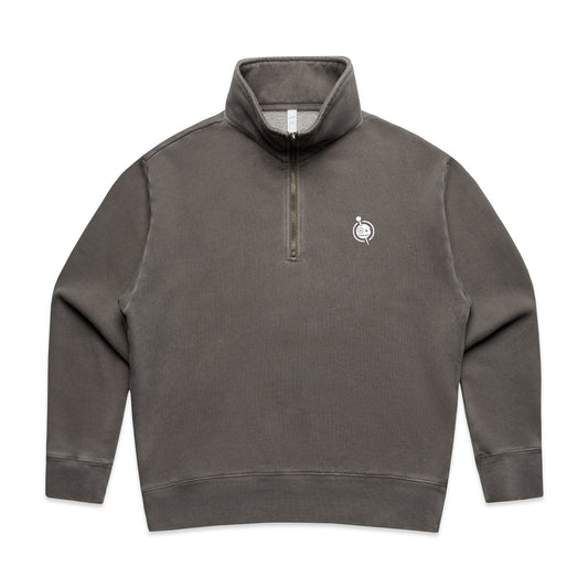 Womens Active Faded Half Zip