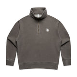 Womens Active Faded Half Zip