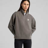Womens Active Faded Half Zip