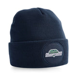 Diamonds Circular Patch Beanie