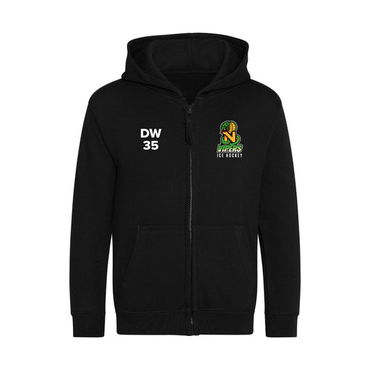 Vipers Printed Kids Zipped Hoodie
