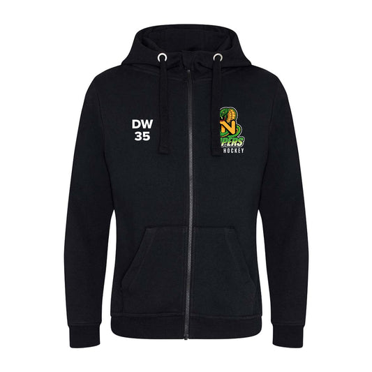 Vipers Unisex Printed Zipped Hoodie