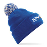 Voodoo No Puck, No Problem Patch Pom Pom Beanie