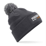 Voodoo No Puck, No Problem Patch Pom Pom Beanie