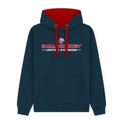 BHUK Contrast Hoodie - printed