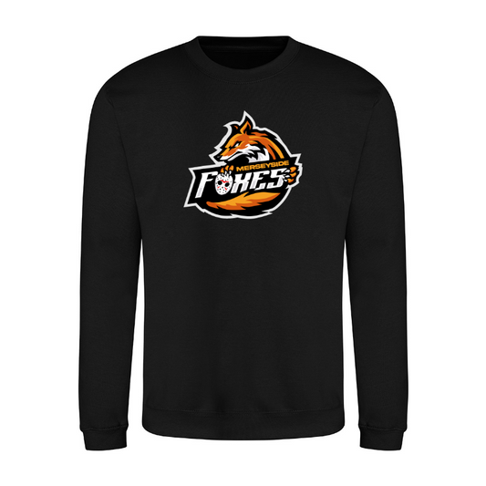 Foxes Kids Sweatshirt Full Logo - printed