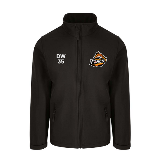 Foxes Men Softshell Jacket - embroidered