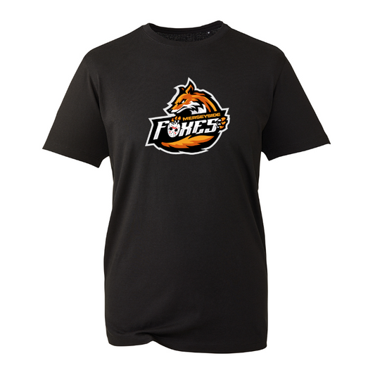 Foxes Unisex T-Shirt Full Logo - printed