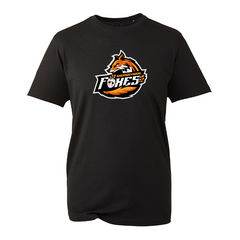 Foxes Unisex T-Shirt Full Logo - printed