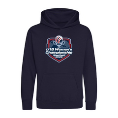 GB Under 16 Women Kids Hoodie Full Logo - printed