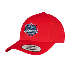 GB Under 16 Women Sandwich Peak Baseball Cap - embroidered - colour logo