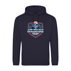 GB Under 16 Women Unisex Hoodie Full Logo - printed
