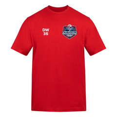 GB Under 16 Women Unisex Red T-Shirt - printed
