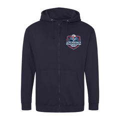 GB Under 16 Women Unisex Zipped Hoodie - printed