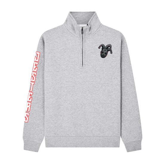 Jesters Quarter Zip Top - printed