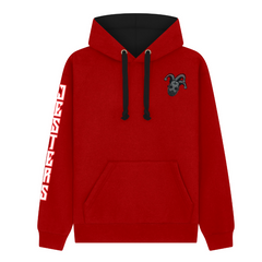 Jesters Contrast Hoodie - JESTERS - printed