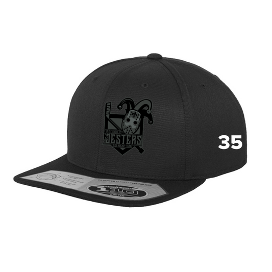 Jesters Snap-back - black/black
