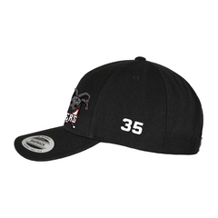Jesters Sandwich Peak Baseball Cap - embroidered - colour logo