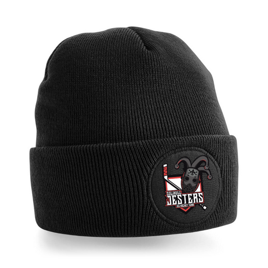 Jesters Circular Patch Beanie - printed