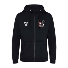 Jesters Unisex Zipped Hoodie - Embroidered