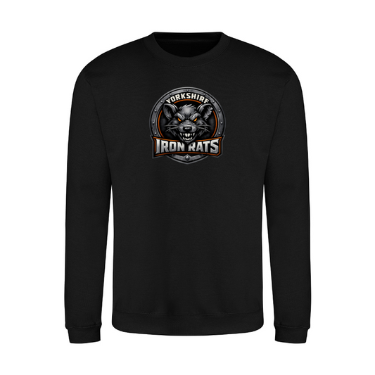 Iron Rats Unisex Sweatshirt Full Logo - printed