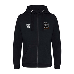 Iron Rats Unisex Zipped Hoodie - printed