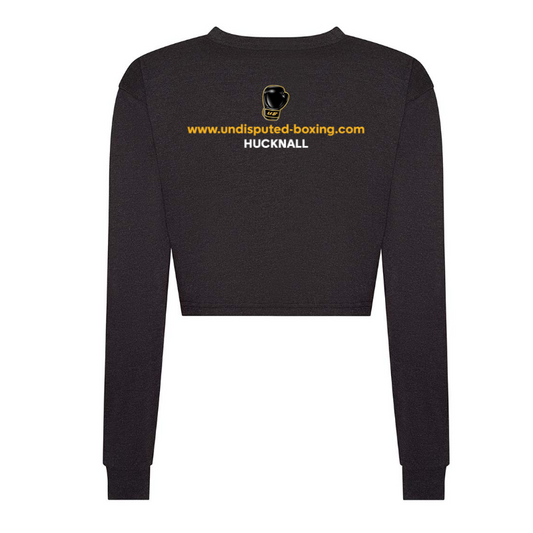 Undisputed Boxing Ladies Long Sleeve Crop Top