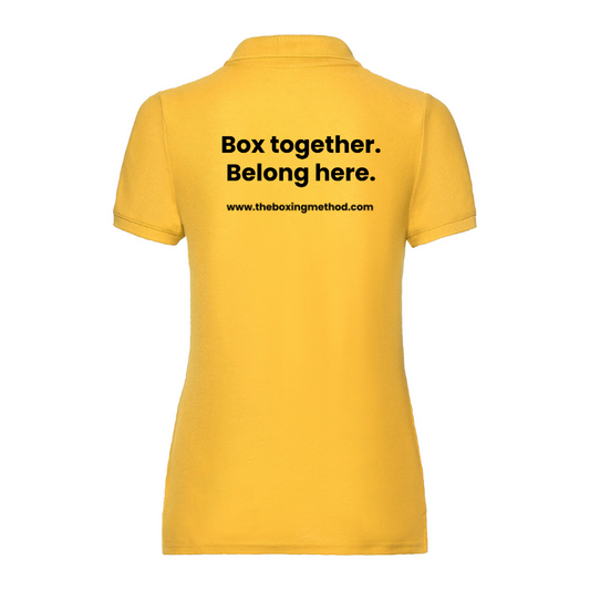 The Boxing Method  Ladies Polo Shirt