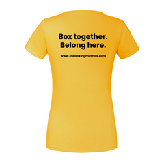 The Boxing Method  ladies t-shirt