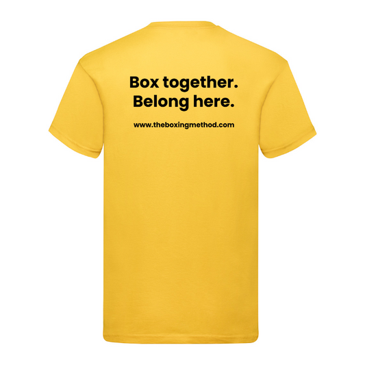 The Boxing Method mens t-shirt